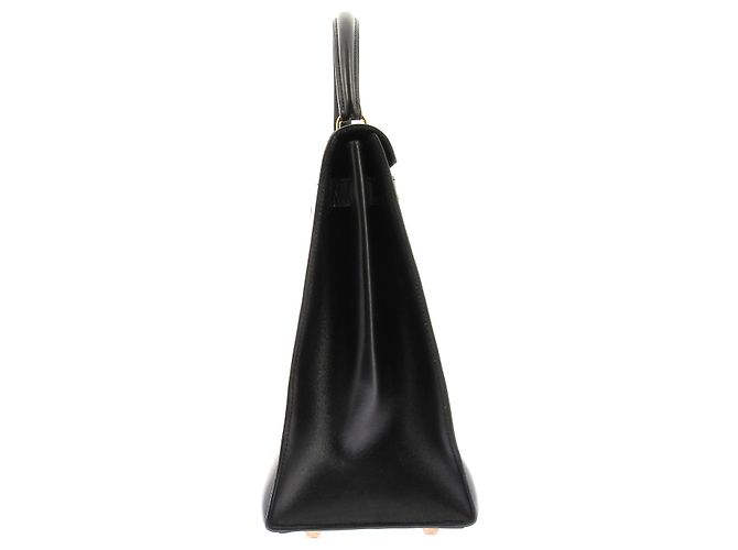 Hermès Borsa in pelle "KELLY 32" Nero - vista 3