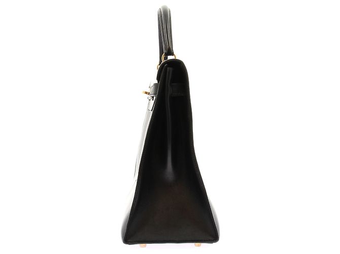Hermès Borsa in pelle "KELLY 32" Nero - vista 4