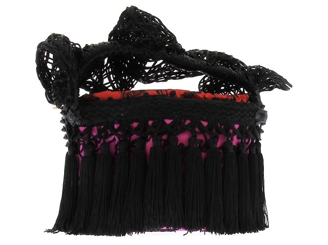 Christian Louboutin Borsa a mano "Flamencaba" Nero - vista 2