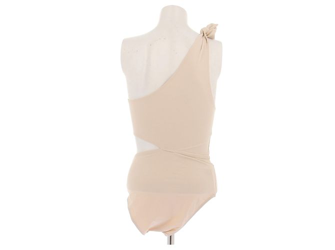 Autre Marque Beige Einteiler Badeanzug - Ansicht 2
