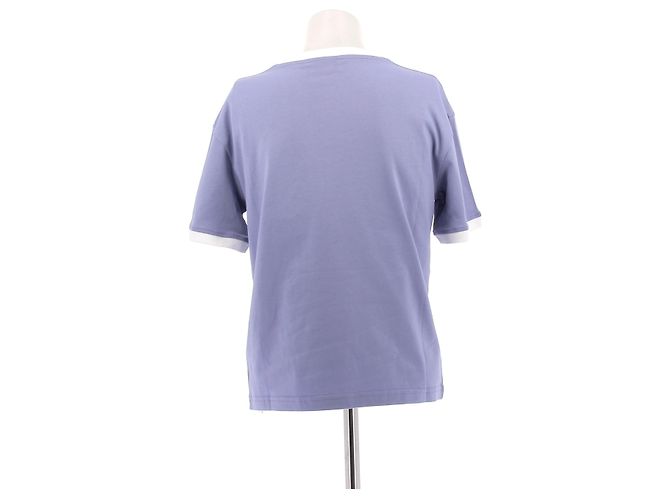 Camiseta GCDS Ti Amo morada de algodón Púrpura - vista 2