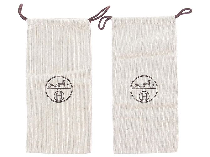 Hermès Loafer aus weißem Leder - Ansicht 9