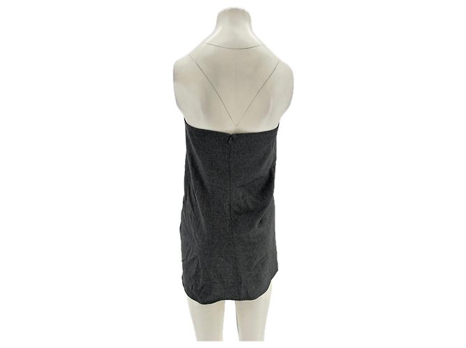 Autre Marque Top bustier de lana "Flo" Gris - vista 2
