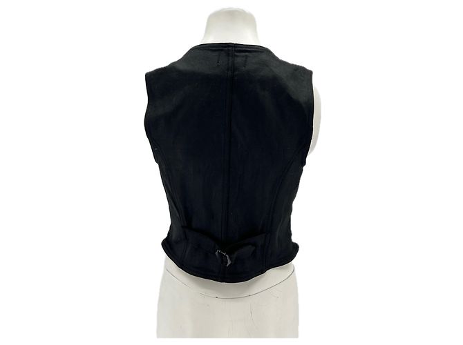 Autre Marque Chaqueta negra de algodón DL1961 Negro - vista 2