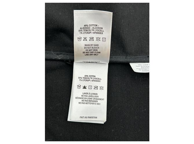 Autre Marque Chaqueta negra de algodón DL1961 Negro - vista 6