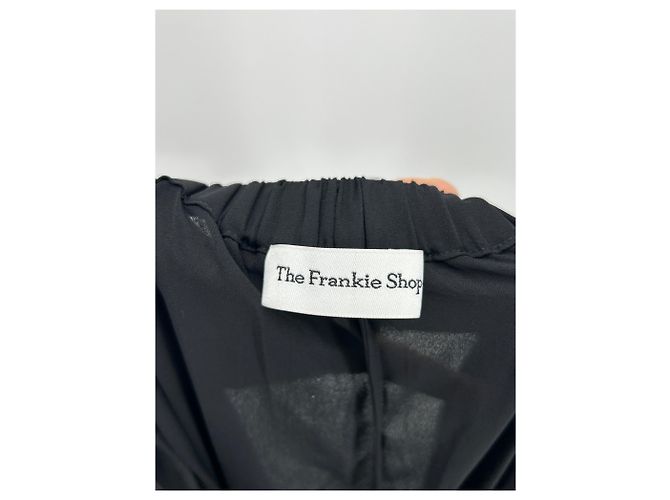 Autre Marque Pantalón negro transparente - vista 3