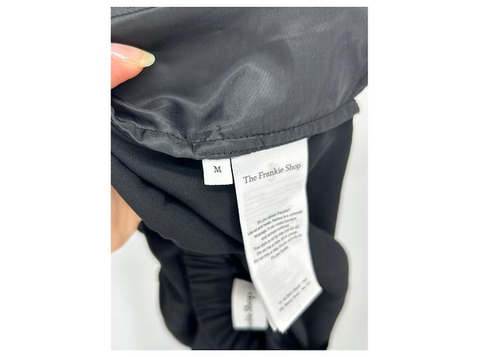Autre Marque Pantalón negro transparente - vista 4