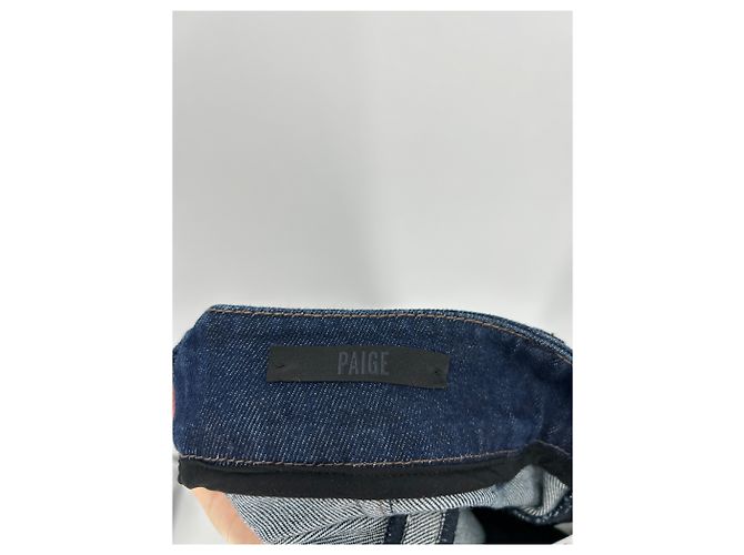 Paige Jeans Jeans Paige Azul Marino de Algodón Talla 25 - vista 3