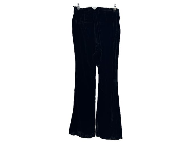 DMN Samthose Schwarz Größe 38 - Ansicht 2