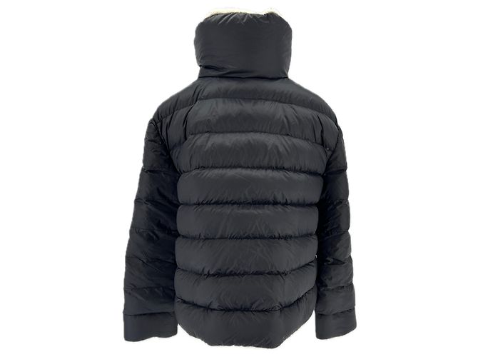 Autre Marque Wendbare schwarze Daunenjacke - Ansicht 2