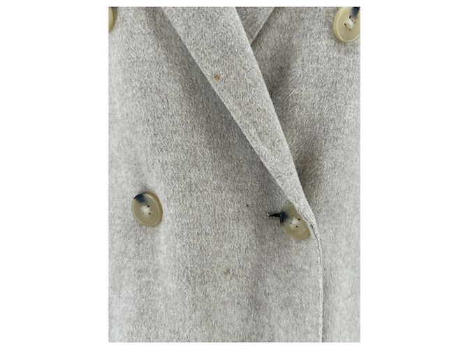 Abrigo de lana beige Acne Studios - vista 6