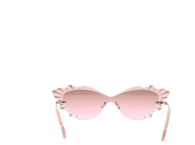Aquazzura Gafas de sol "Palm Beach" Rosa - vista 2