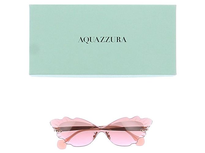 Aquazzura Gafas de sol "Palm Beach" Rosa - vista 7