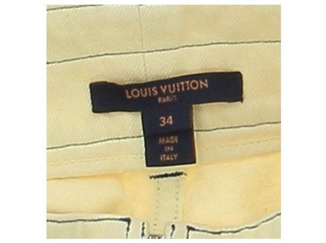 Jeans Louis Vuitton Amarillos de Algodón - vista 3