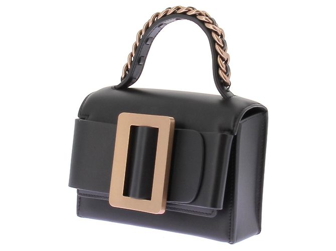 Boyy Borsa in pelle "Fred" Nero - vista 5