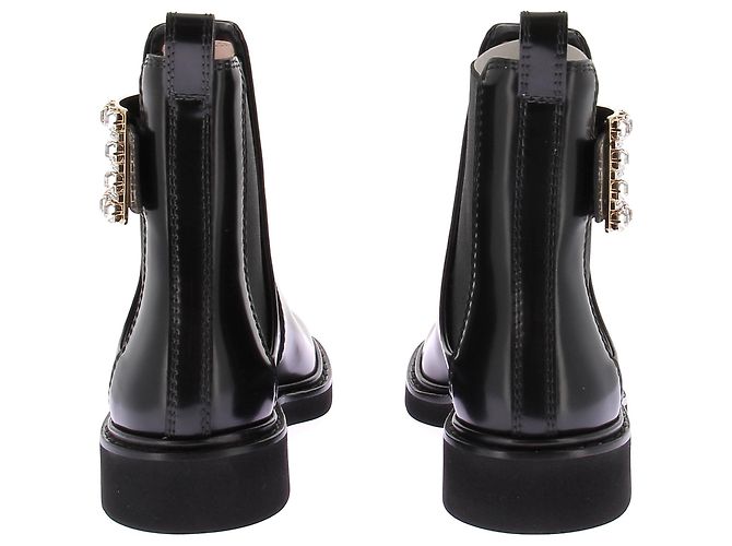 Roger Vivier Botines negros "Chelsea" - vista 5