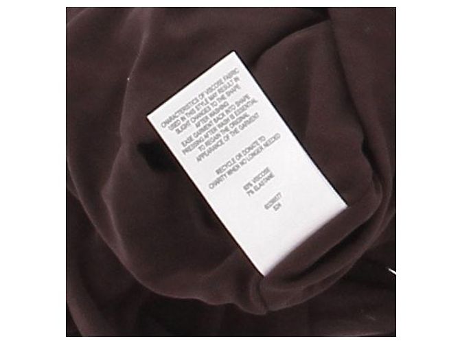 Autre Marque Body WITCHERY marrón de viscosa XS Castaño - vista 7