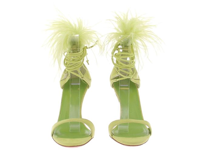 Autre Marque Grüne High Heels - Ansicht 4