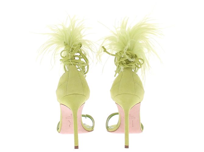 Autre Marque Grüne High Heels - Ansicht 5