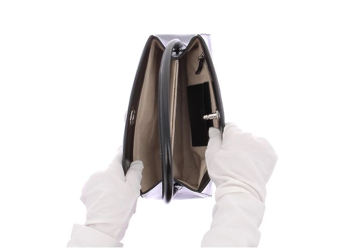 Little Liffner Borsa a mano "PUSHLOCK LADY" Nero - vista 7