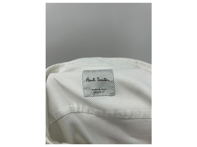 Camisa Paul Smith Blanca de Algodón Talla 40 Blanco - vista 5