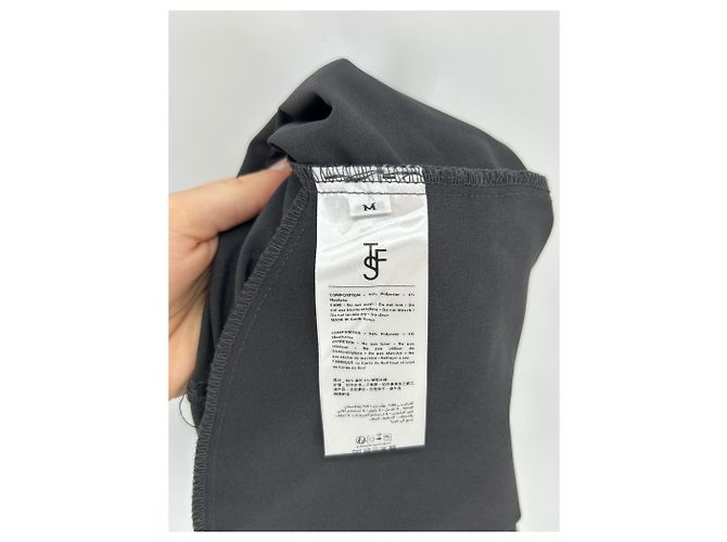 Autre Marque THE FRANKIE SHOP Bermuda neri Nero - vista 4