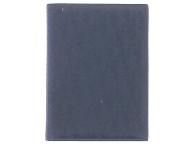 Dior Portafoglio marino con monogramma Blu navy - vista 2