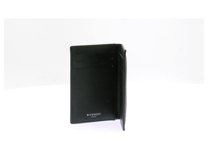 Portacarte Givenchy in pelle nero - vista 4