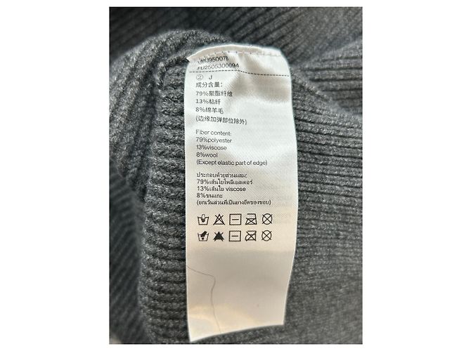 Autre Marque Sudadera gris con capucha - vista 7