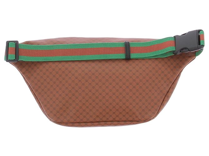Borsa a vita Gucci in pelle marrone - vista 6