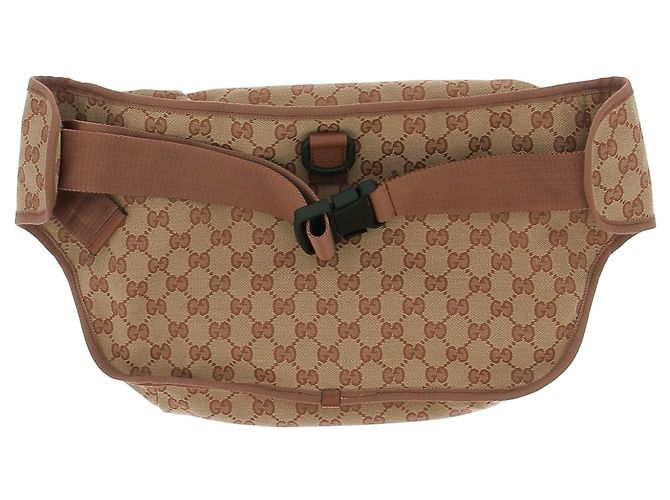 Borsa Banana Gucci Monogramma Marrone in Tela - vista 6