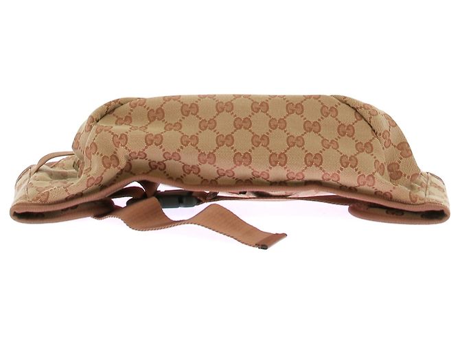 Borsa Banana Gucci Monogramma Marrone in Tela - vista 9