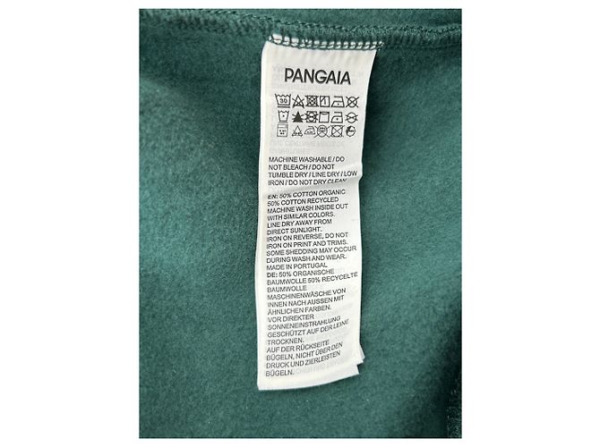 Autre Marque Sudadera con capucha verde PANGAIA XS - vista 5
