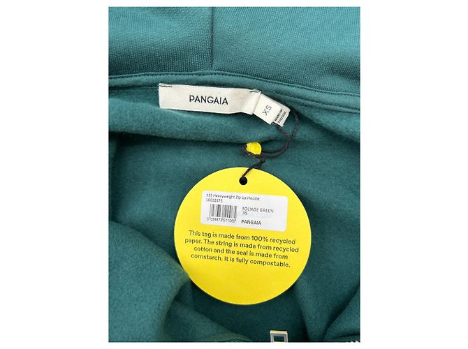 Autre Marque Sudadera con capucha verde PANGAIA XS - vista 6
