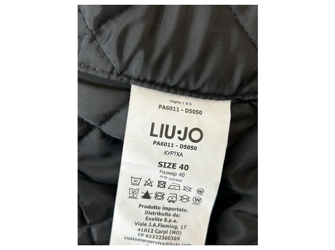Liu.Jo Jeansjacke Grau mit Stickerei - Ansicht 6