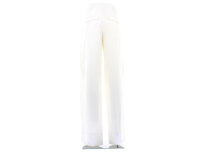 Pantalones Jacquemus blancos de viscosa - vista 2