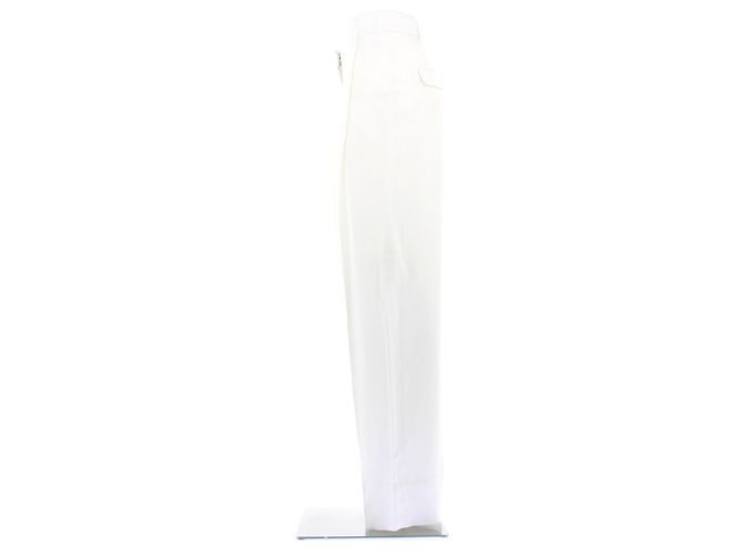 Pantalones Jacquemus blancos de viscosa - vista 4