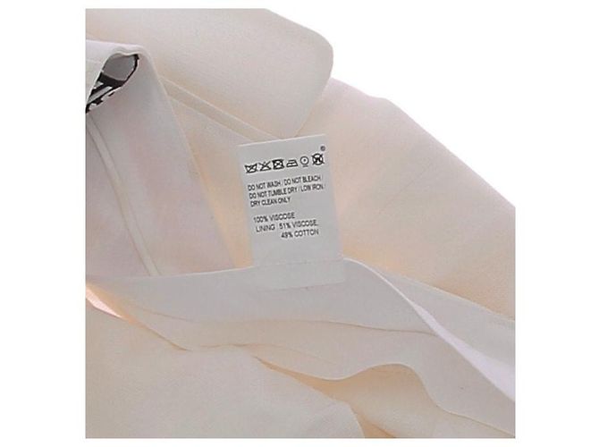 Pantalones Jacquemus blancos de viscosa - vista 6