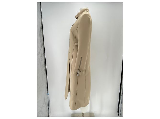 Abrigo largo beige Courreges - vista 4