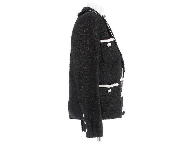L'Agence Blazer Schwarz Weiß - Ansicht 3