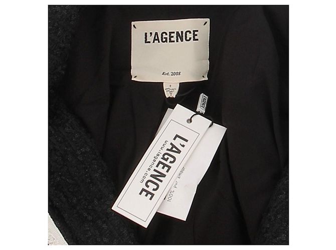 L'Agence Blazer Schwarz Weiß - Ansicht 5