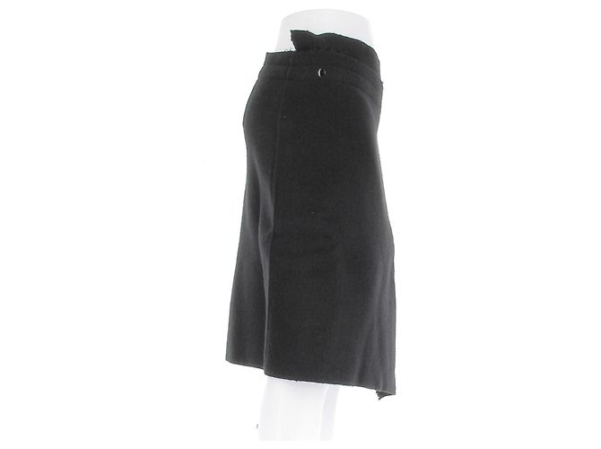 Falda de lana negra Phoebe Philo Negro - vista 3