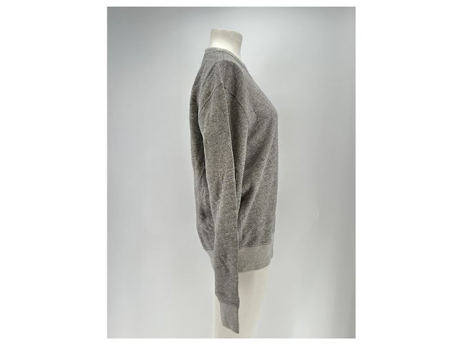 Ralph Lauren Pink Pony Pullover Grau Baumwolle S - Ansicht 3