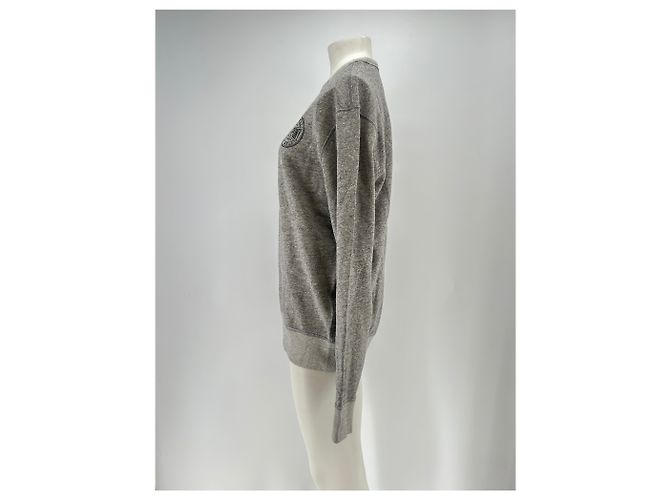Ralph Lauren Pink Pony Pullover Grau Baumwolle S - Ansicht 4