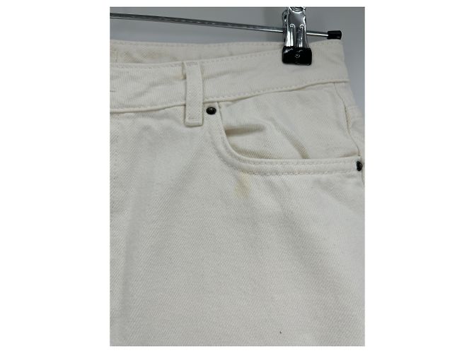 Jeans Ba&Sh bianchi in cotone Bianco - vista 5