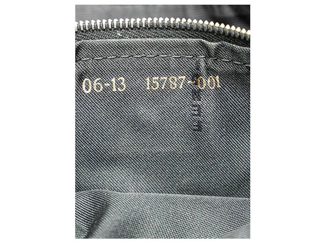 Fendi Borsa tote in nylon Zucca nera Nero - vista 8