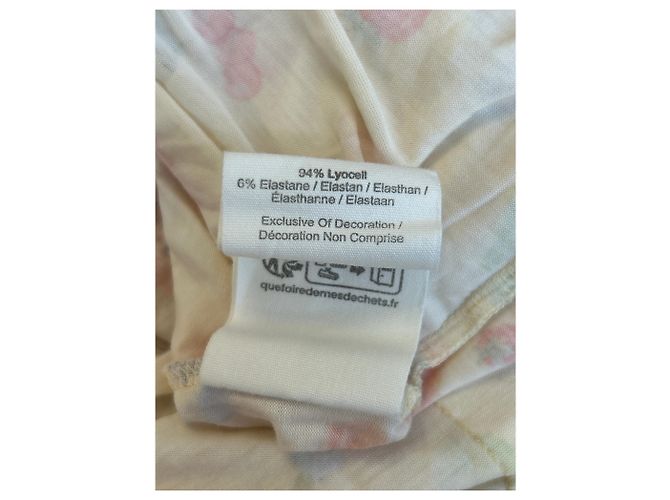 Autre Marque Camisa amarilla con estampado Amarillo - vista 6