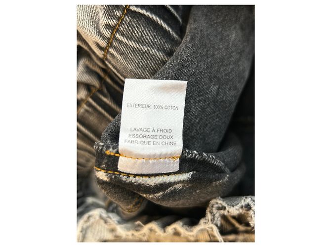 Jeans de pierna ancha Sea New York gris algodón - vista 4
