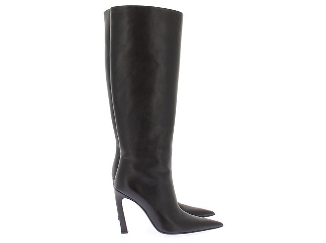 Autre Marque Botas de tacón negras Negro - vista 2