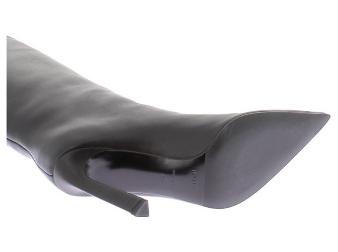 Autre Marque Botas de tacón negras Negro - vista 7